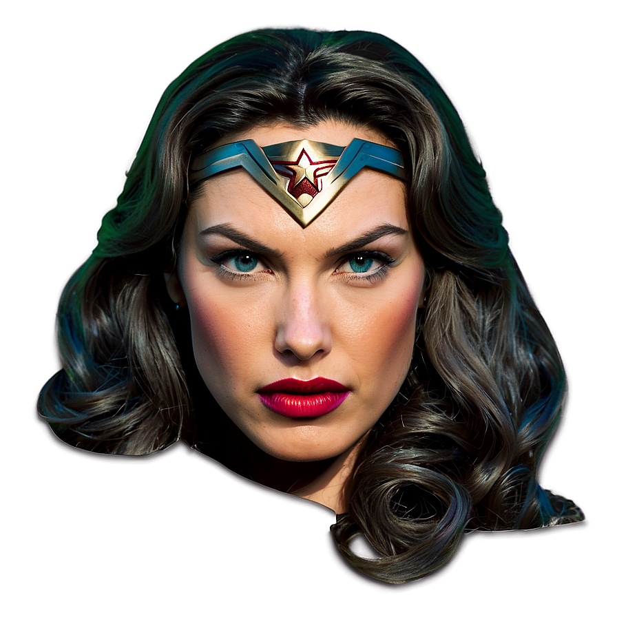 Wonder Woman Headshot Png 40 PNG