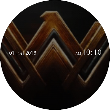 Wonder Woman Logo Clock2018 PNG
