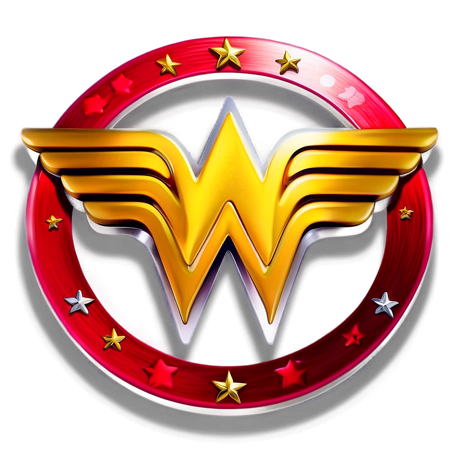 Download Wonder Woman Logo For Birthday Png Mbp | Wallpapers.com