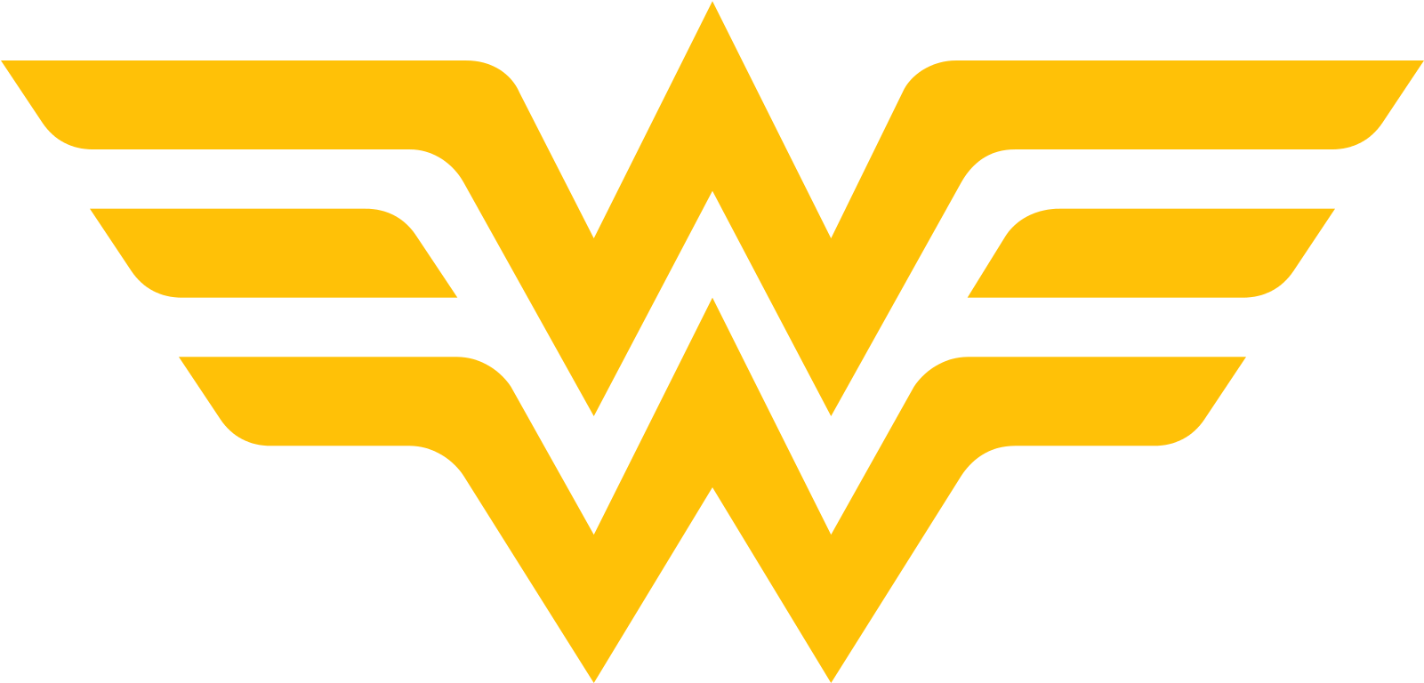 Wonder Woman Logo Graphic PNG