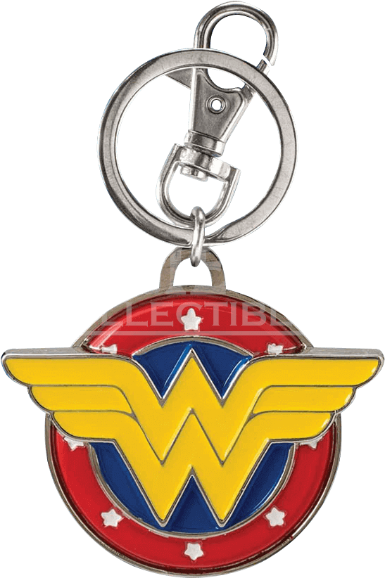 Wonder Woman Logo Keychain PNG