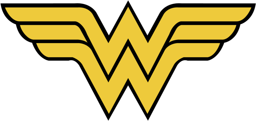 Wonder Woman Logo Vector PNG