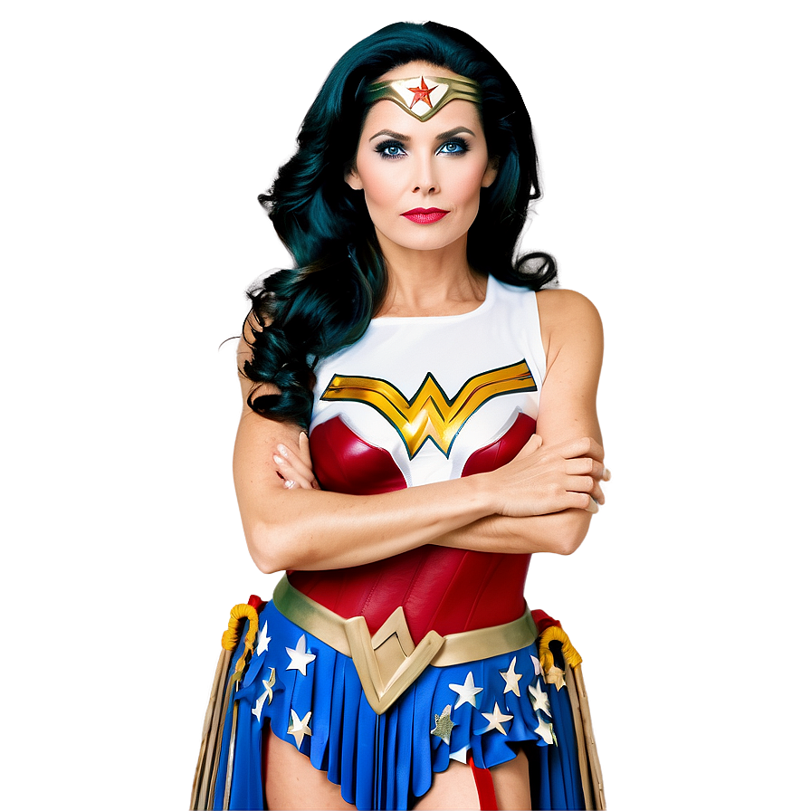 Wonder Woman Lynda Carter Png 05212024 PNG