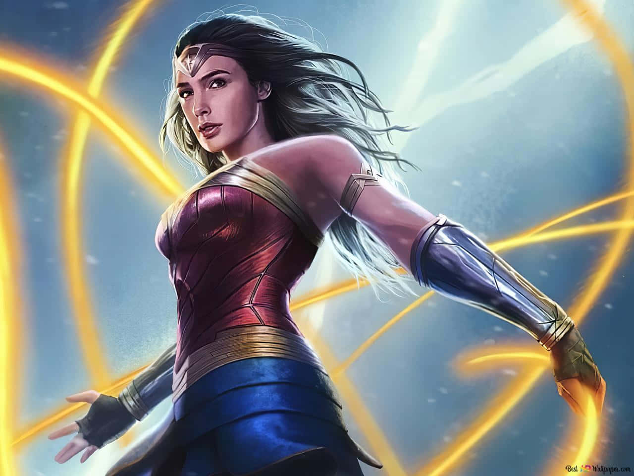 Dianaprince, Alias Wonder Woman, È Pronta Per L'azione.
