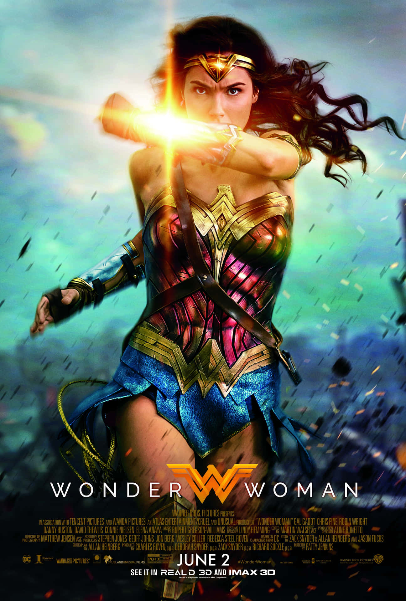 Wonderwoman Ist Teil Eines Superheldenteams.
