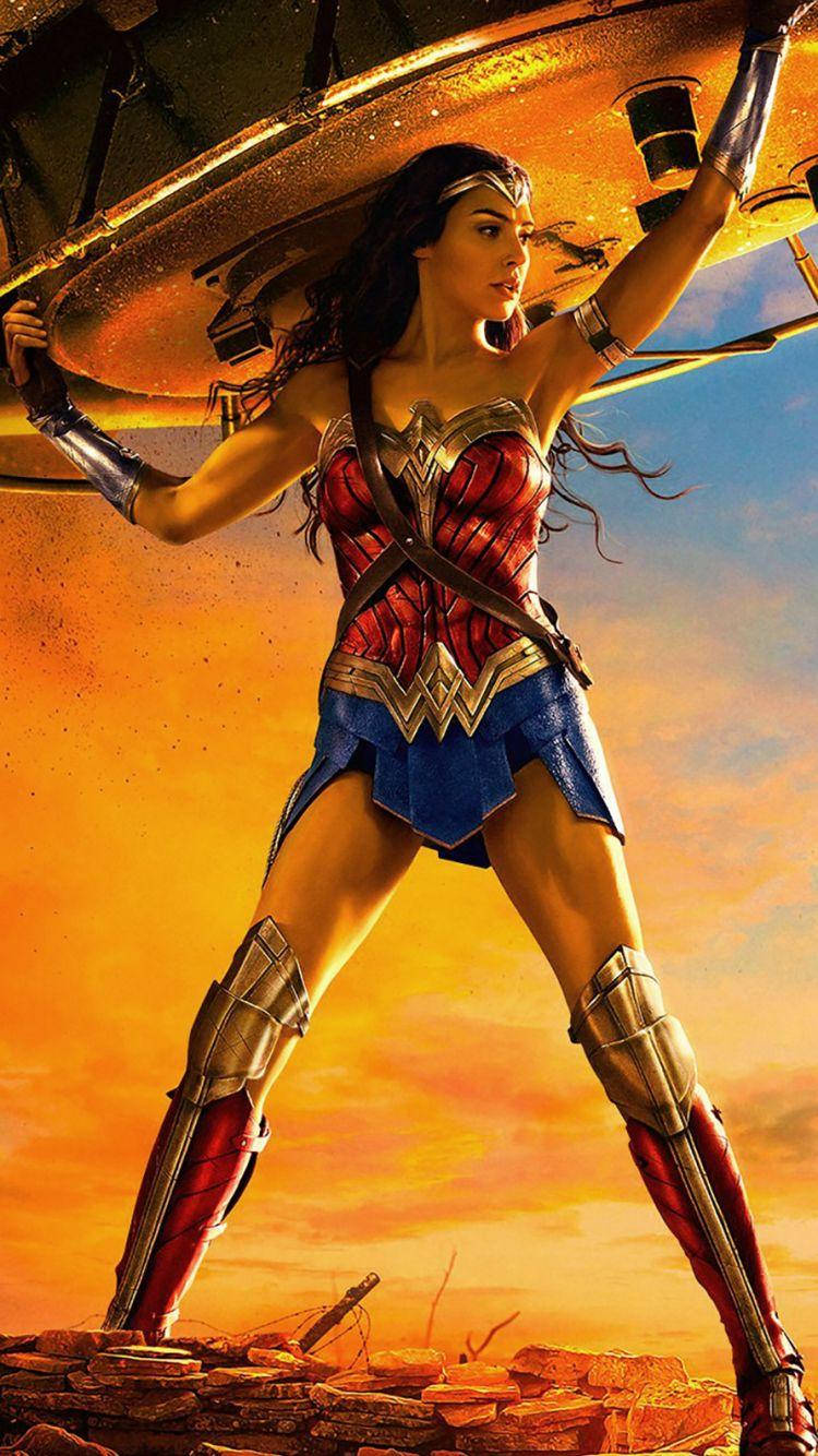 Wonder Woman Superhero Iphone Background