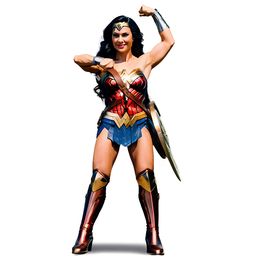 Wonder Woman Victory Pose Png 50 PNG