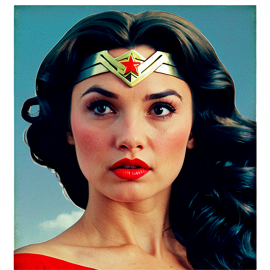 Wonder Woman Vintage Poster Png 54 PNG