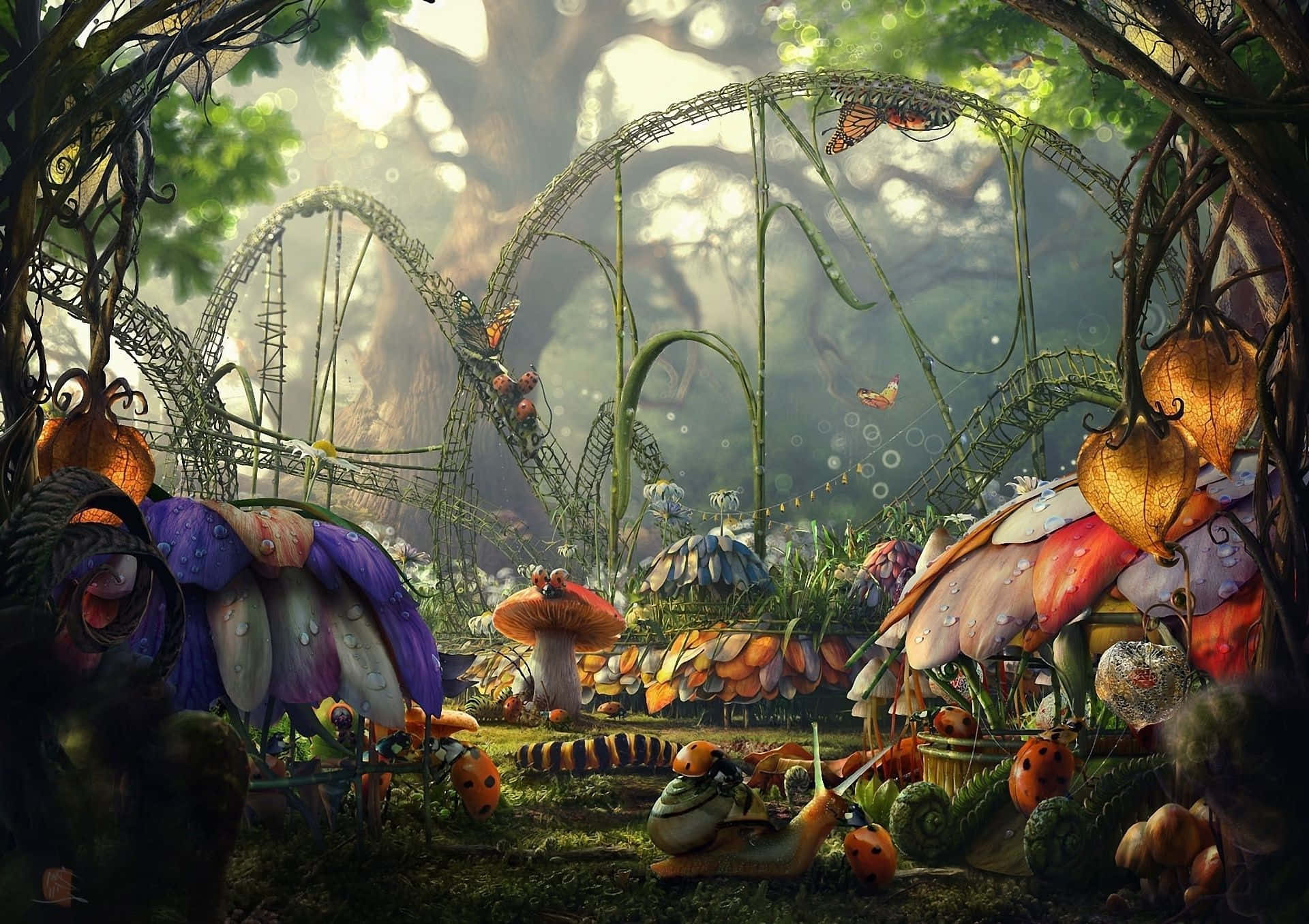 Visit the mysterious world of Wonderland