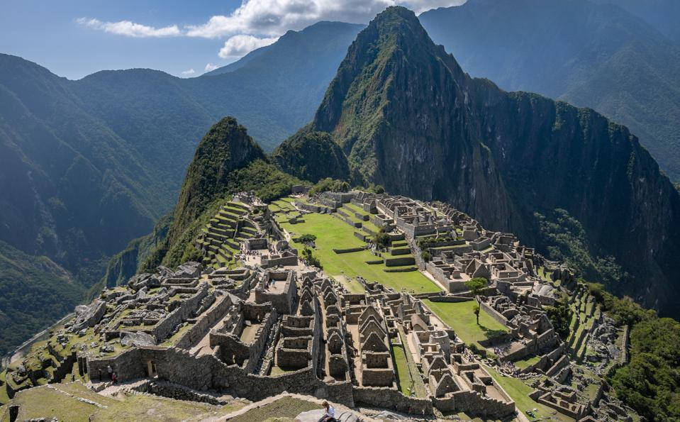 Majestic View of the Historic Machu Picchu Wallpaper