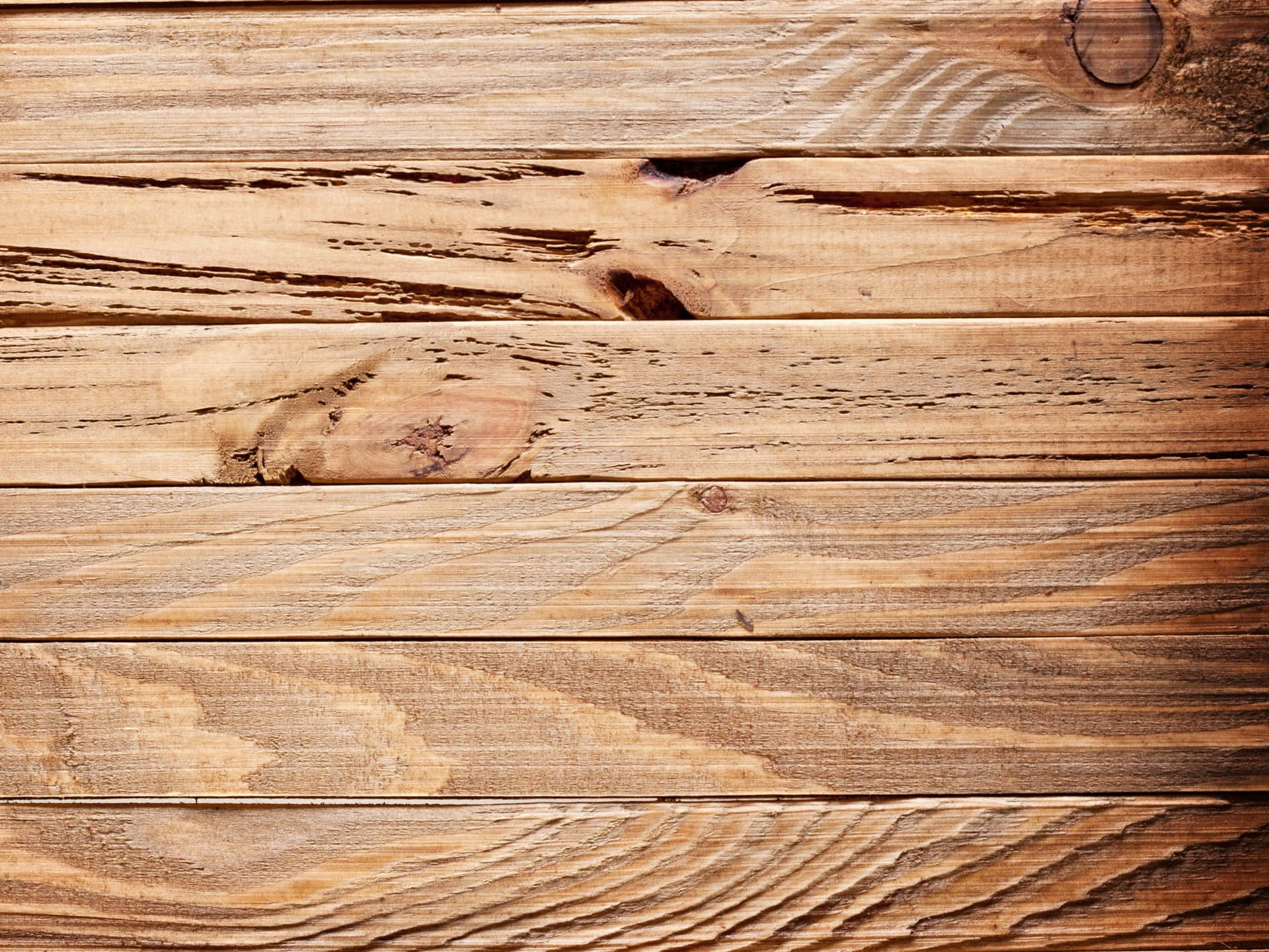 Wood Plank Arranged Horizontally Background