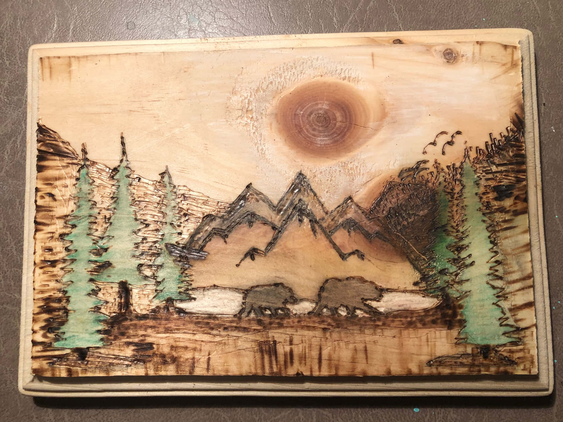 Wood Burning & Carving