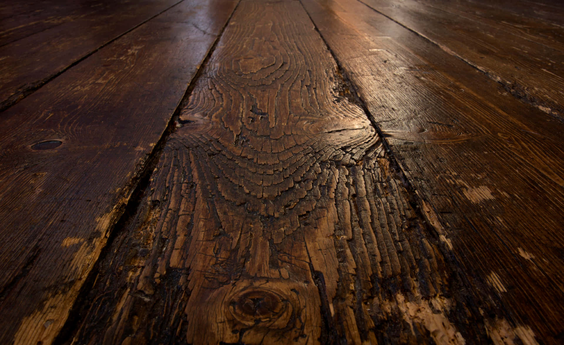 A Wooden Floor In A Room