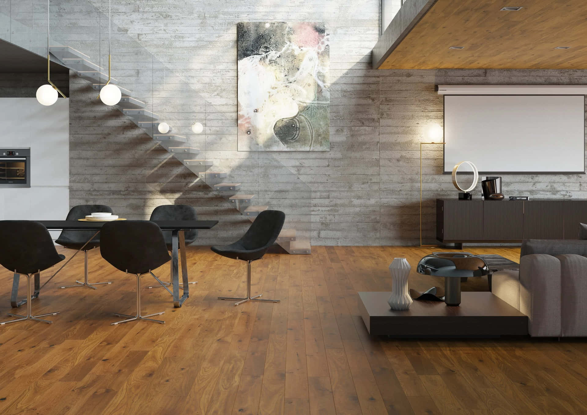 The beauty of natural hardwood flooring