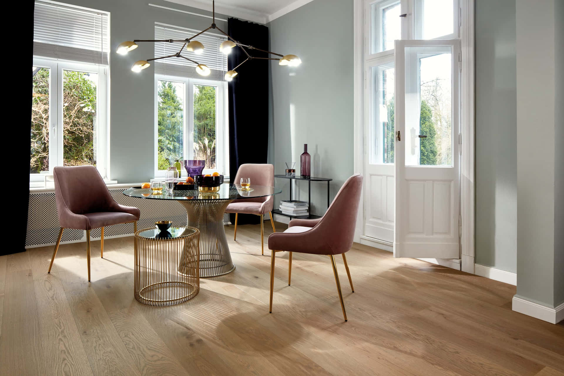 Elegant Hardwood Flooring in Home