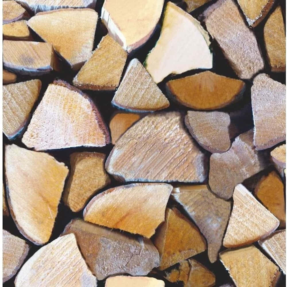 Wood Logs In Distinct Shapes Wallpaper