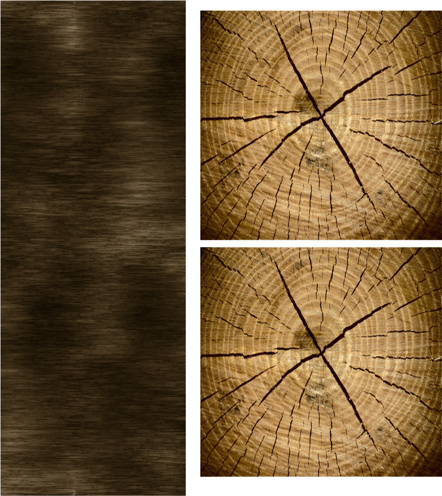 Wood Textures Collage PNG