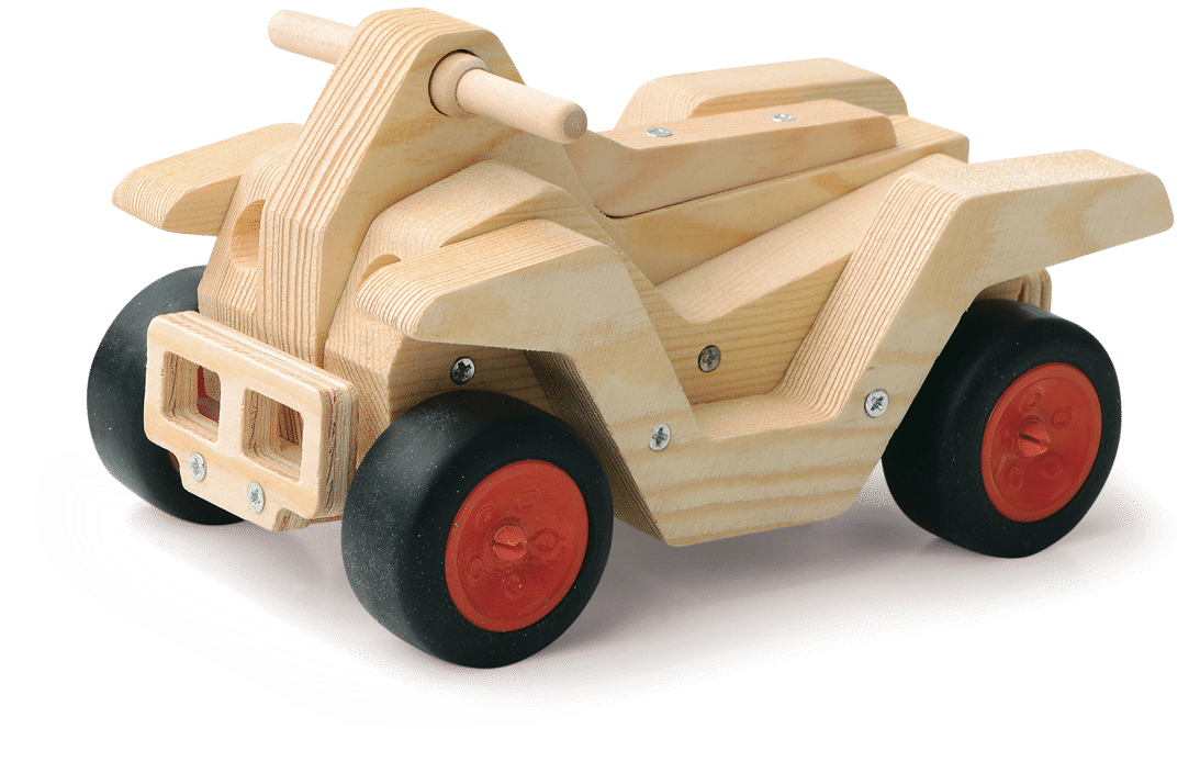 Wooden A T V Toy Model PNG