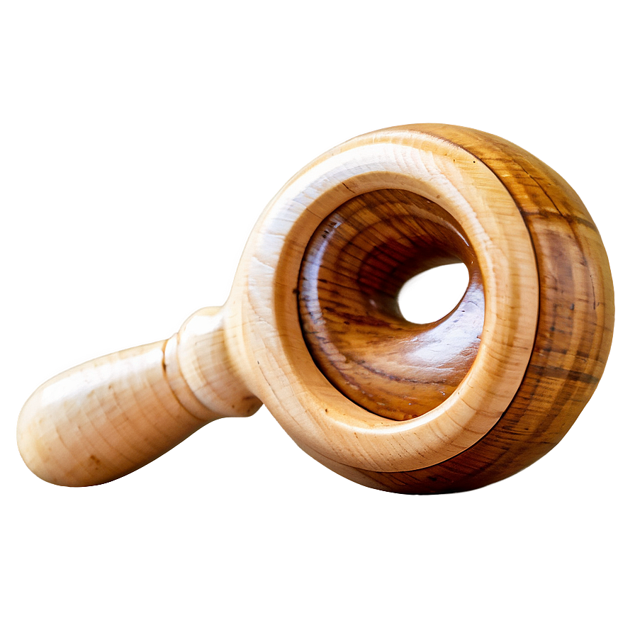 Wooden Baby Rattle Png 06202024 PNG