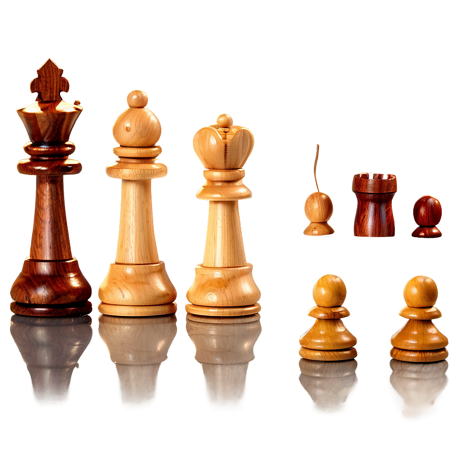 Download Wooden Chess Pieces Texture Png Cws76 | Wallpapers.com