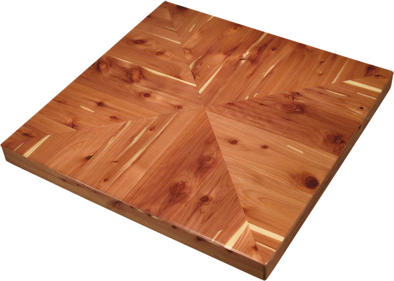 Wooden Chevron Table Top Design PNG