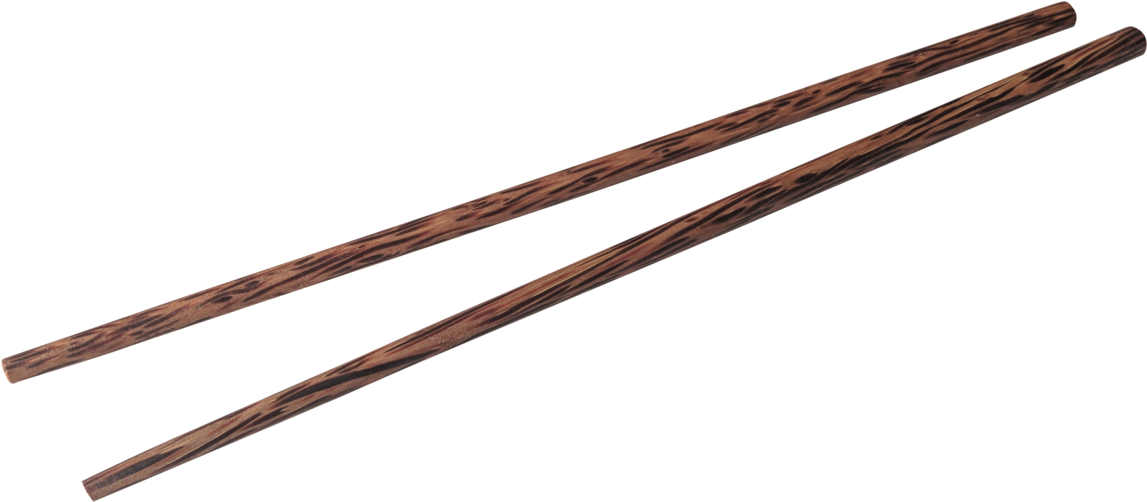 Wooden Chopstickson Blue Background PNG