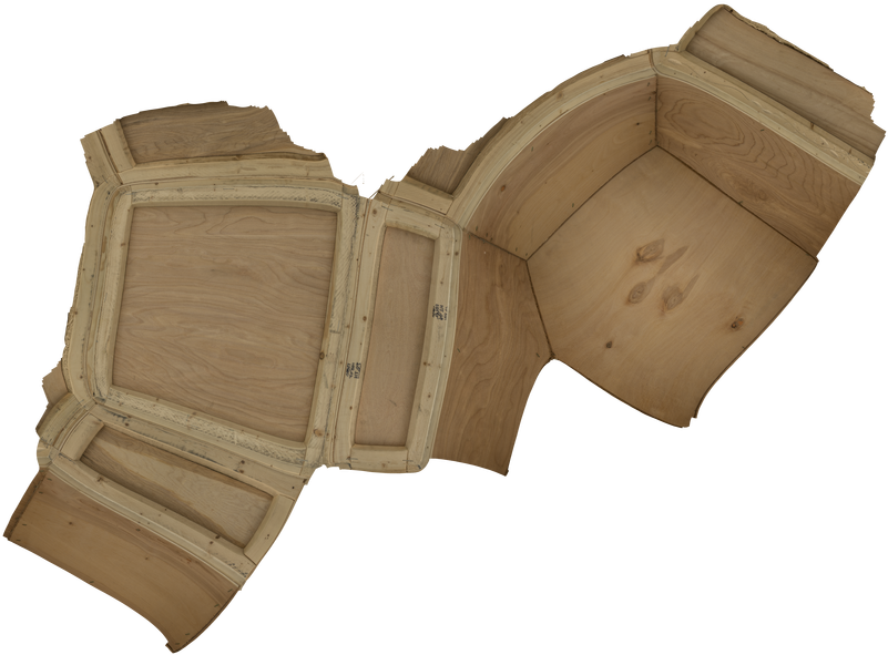 Wooden Corner Pieces Texture PNG