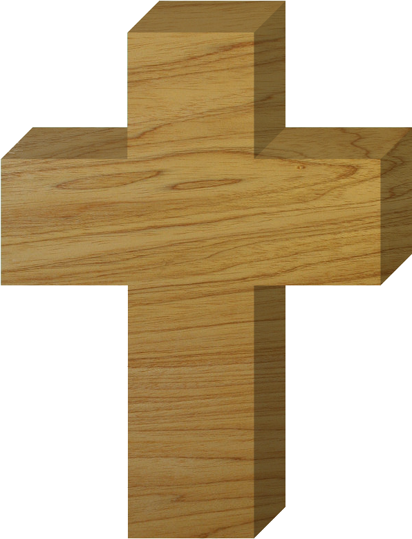 Wooden Cross Texture PNG