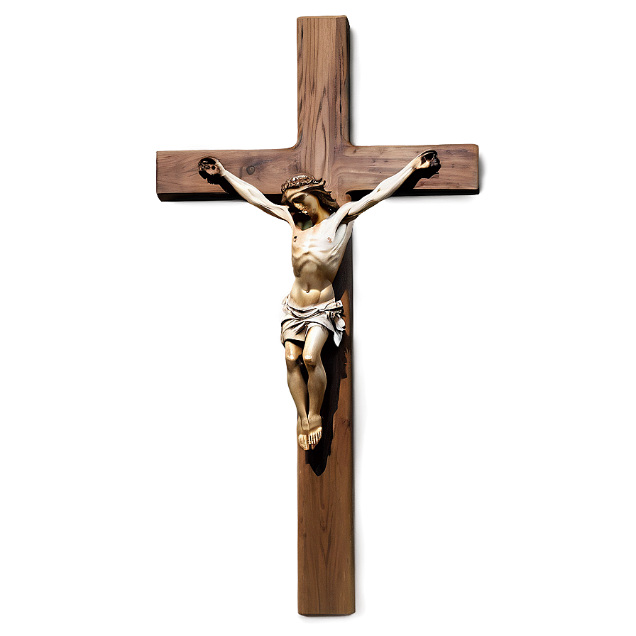 Download Wooden Crucifix Png 05252024 | Wallpapers.com