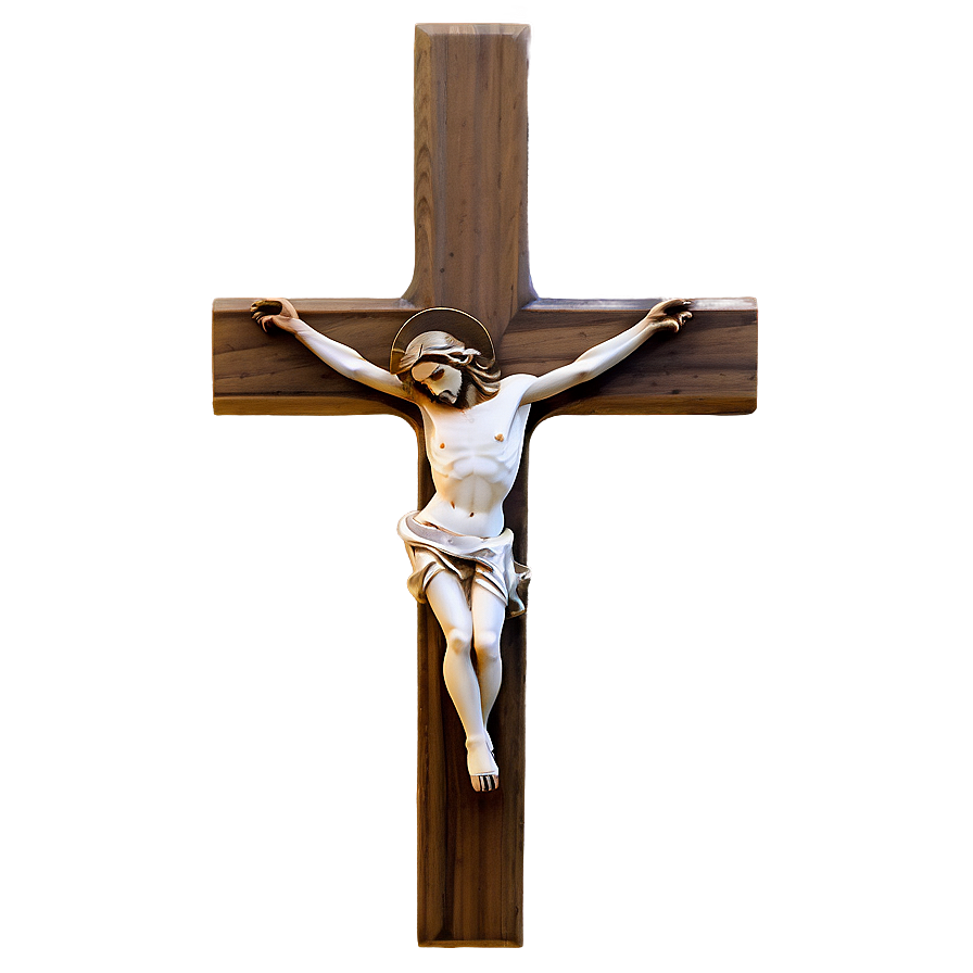 Download Wooden Crucifix Png Hvf73 | Wallpapers.com