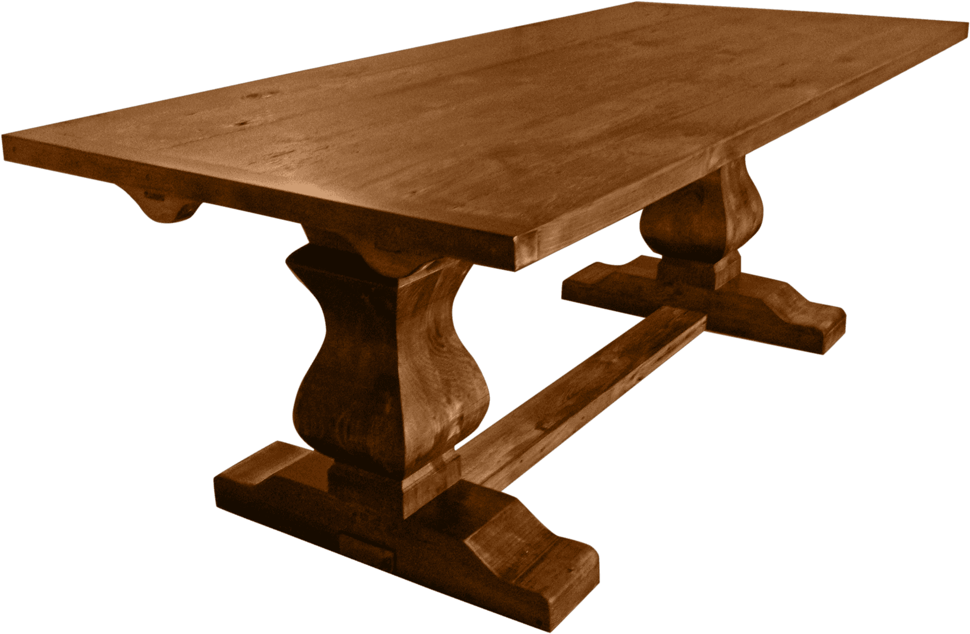 Wooden Dining Table Elegant Design.png PNG