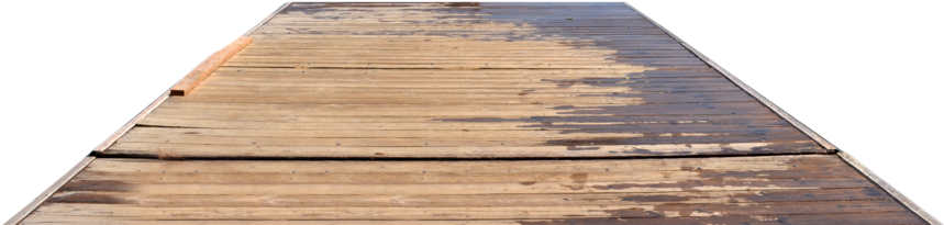 Wooden Dock Perspective View PNG
