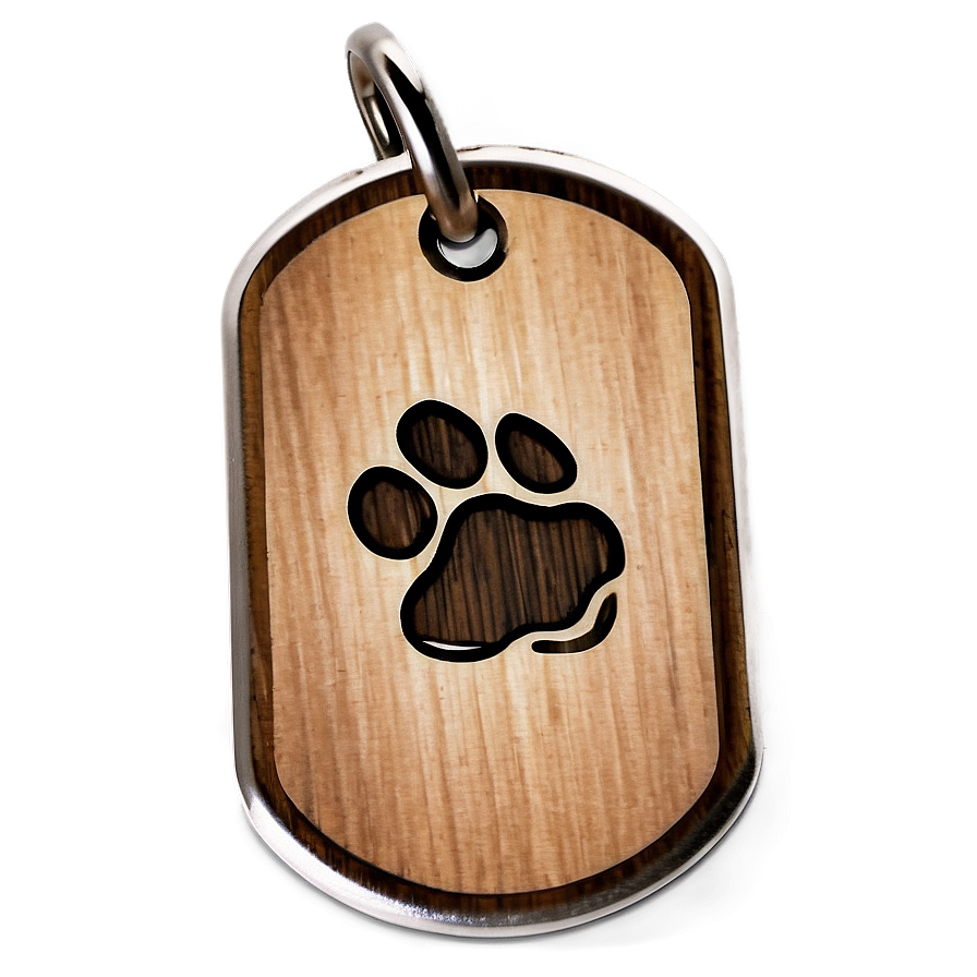 Wooden Dog Tag Png 75 PNG