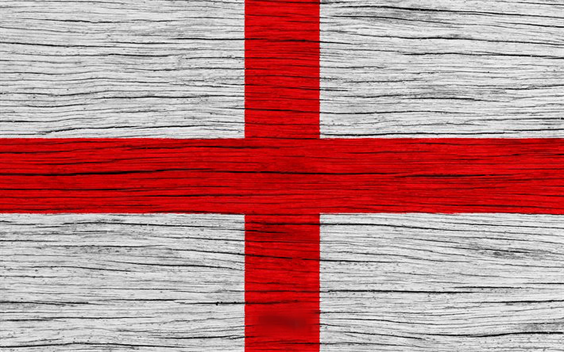 Bandiera Inghilterra In Legno Sfondo
