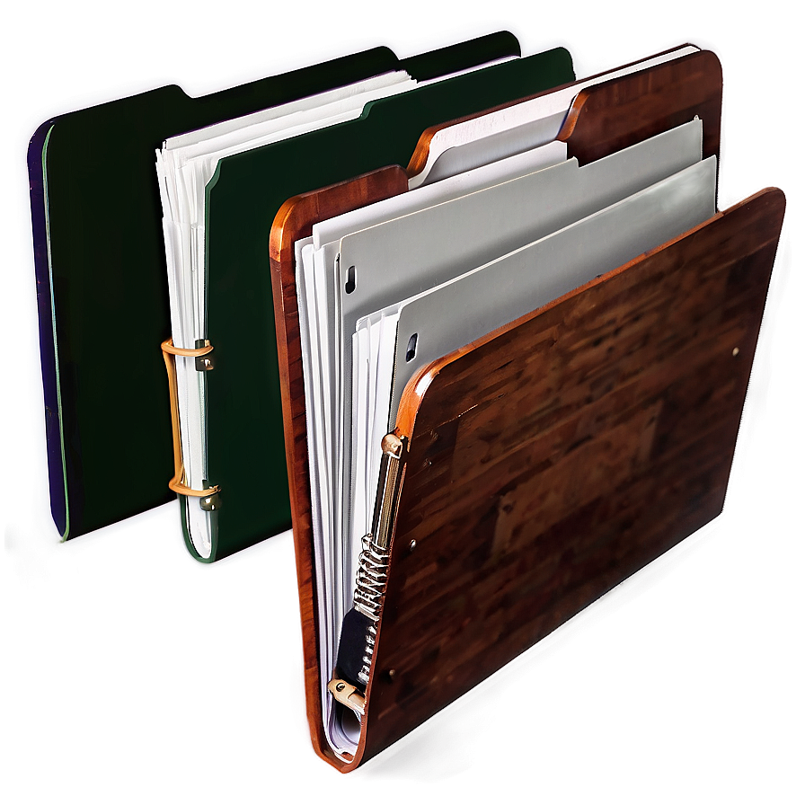 Wooden File Folder Png Mda PNG