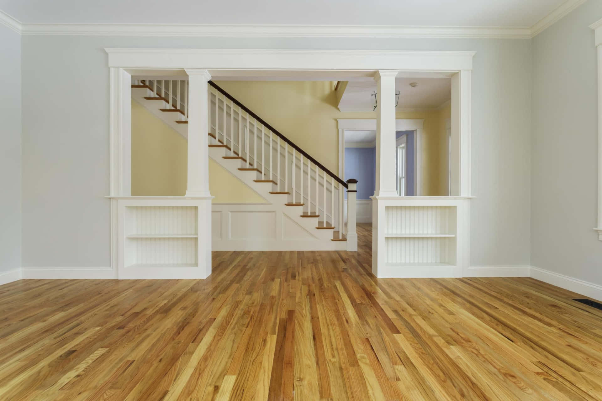 A Room With Hardwood Floors