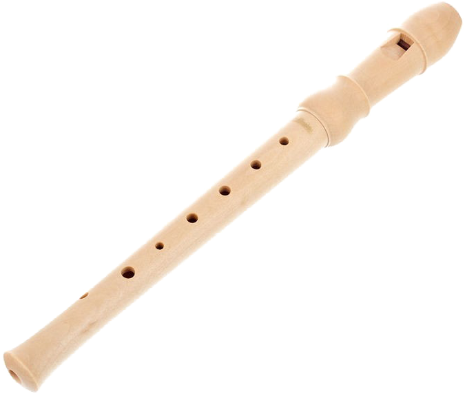 Wooden Flute Isolatedon Transparent Background PNG