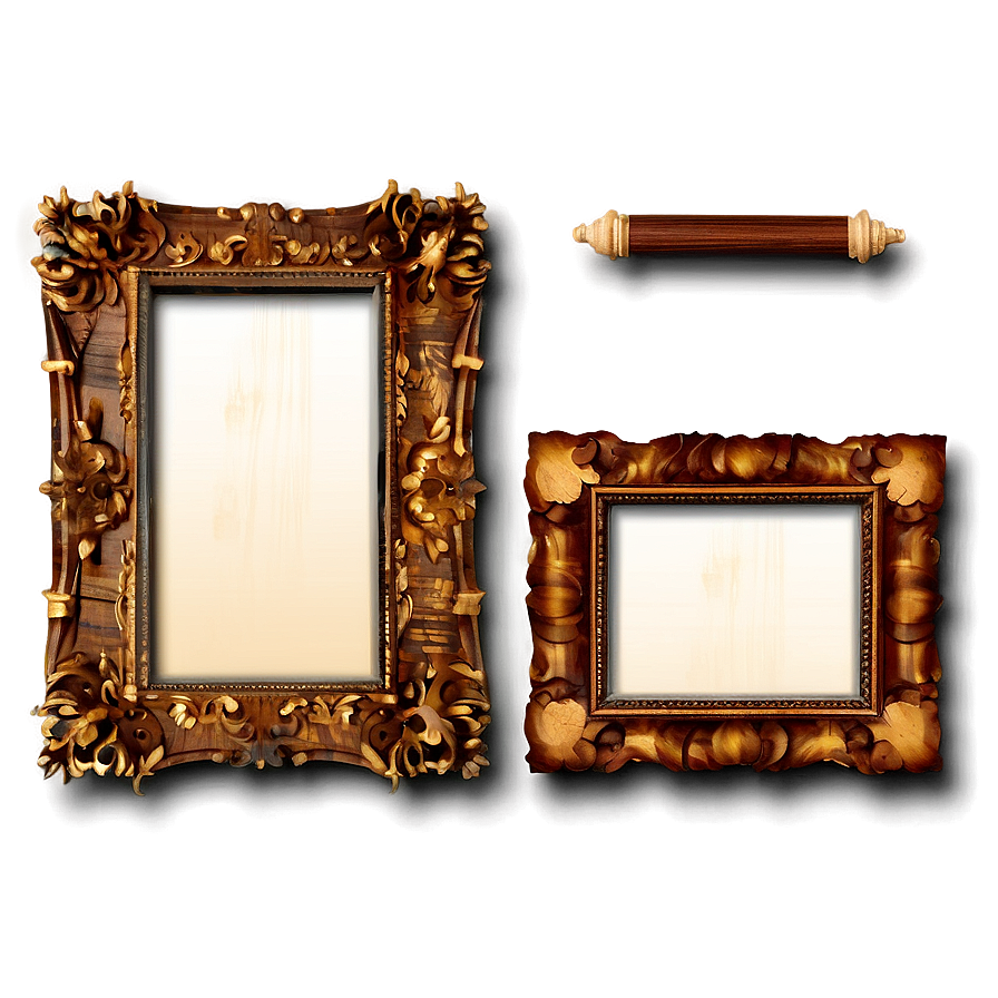 Wooden Frame Backing Png Xhr38 PNG