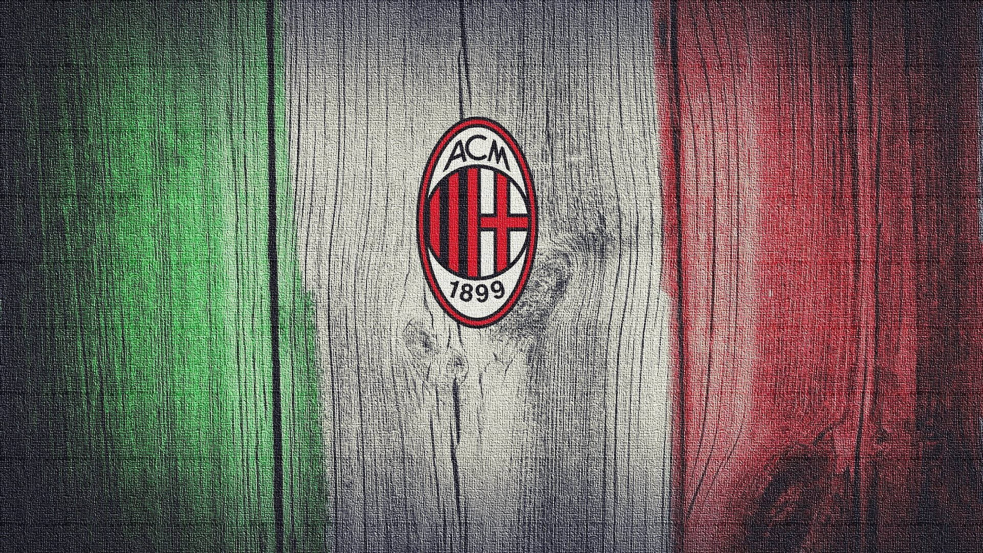 Wooden Italy AC Milan Wallpaper