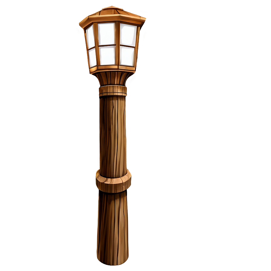 Wooden Light Pole Png 64 PNG