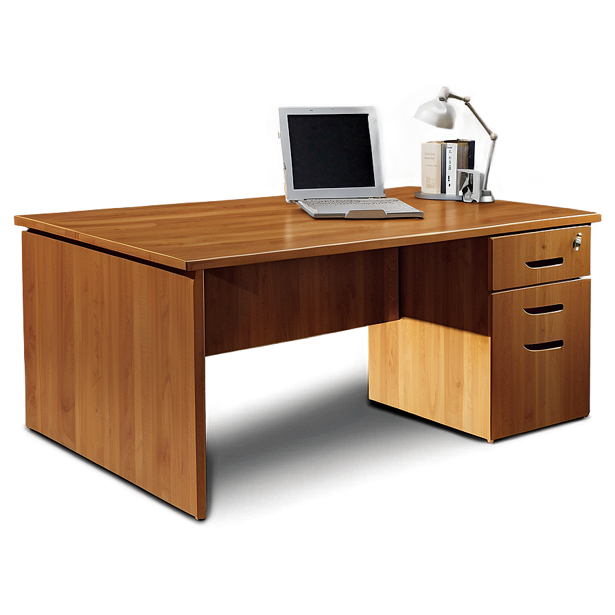 Wooden Office Desk Png Xsl PNG