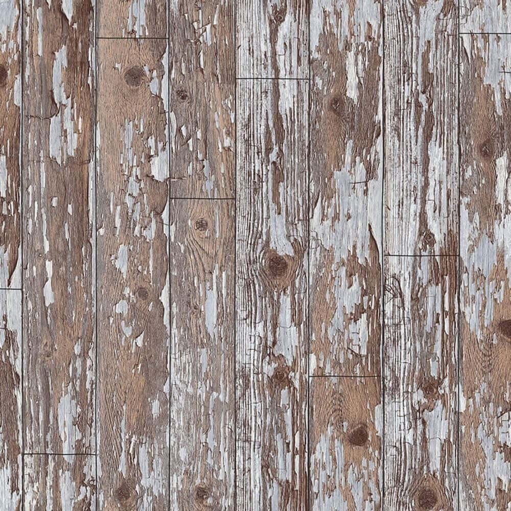 Wooden Panel Distraught Texture Wallpaper