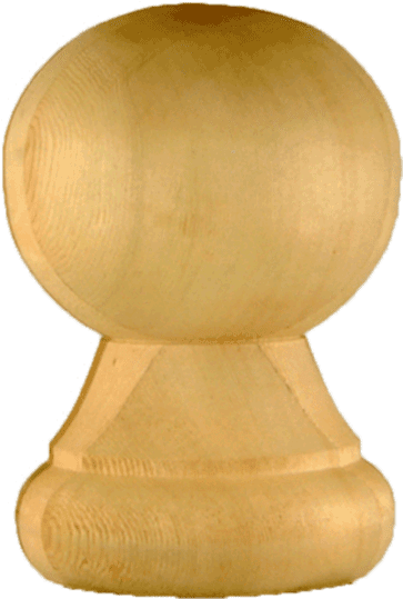 Wooden Pawn Chess Piece PNG