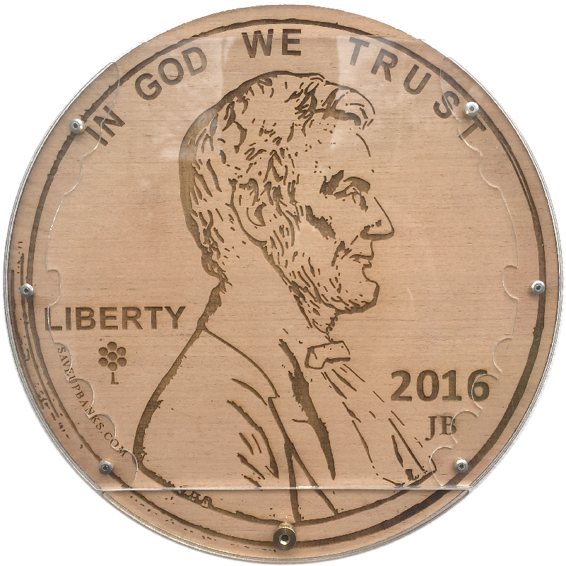 Wooden Penny Art2016 PNG