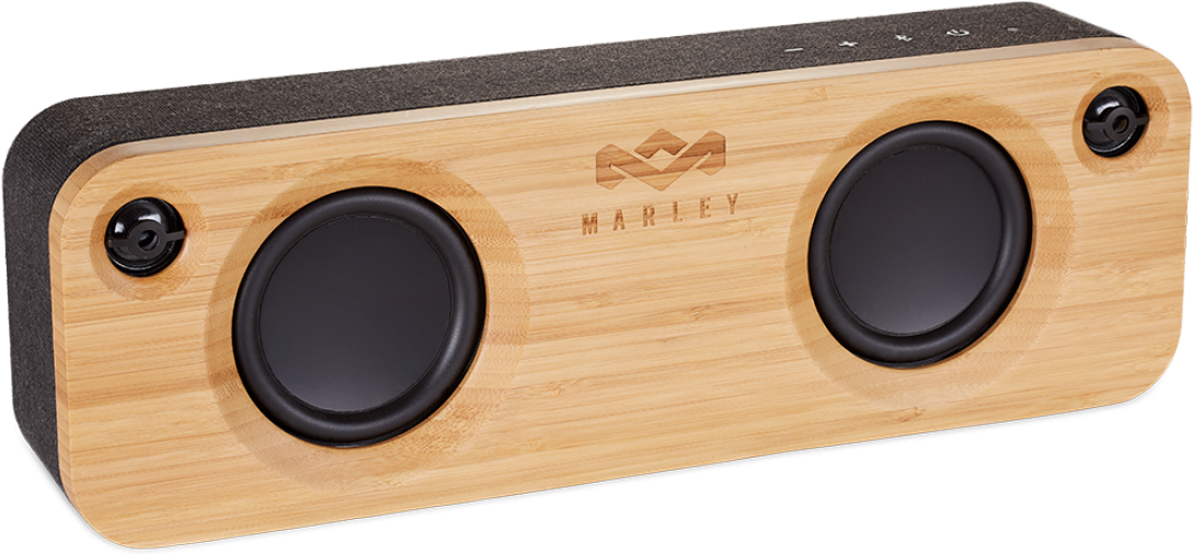 Wooden Portable Bluetooth Speaker PNG