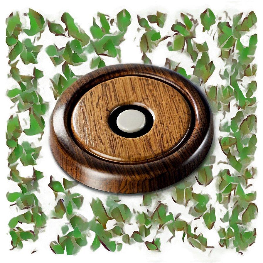 Wooden Power Button Png Kuv66 PNG