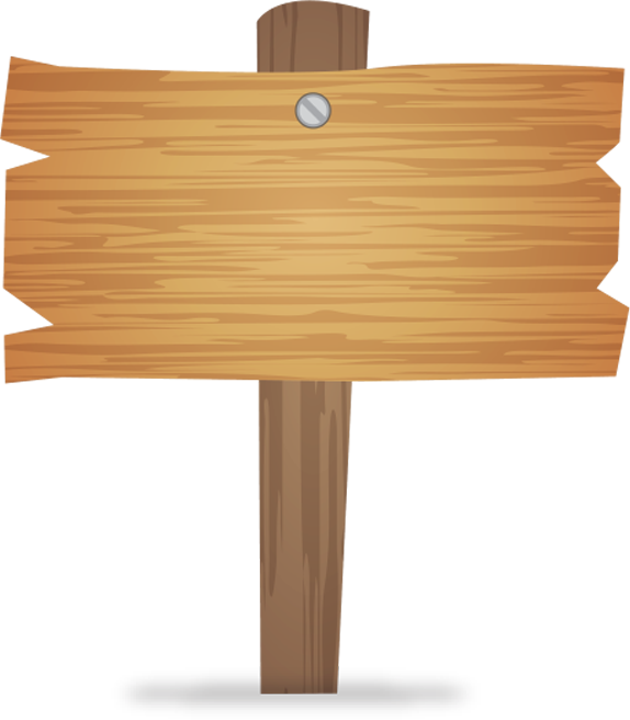 Download Wooden Signboard Vector Illustration | Wallpapers.com