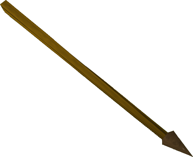 Wooden Spear Ancient Weapon.png PNG