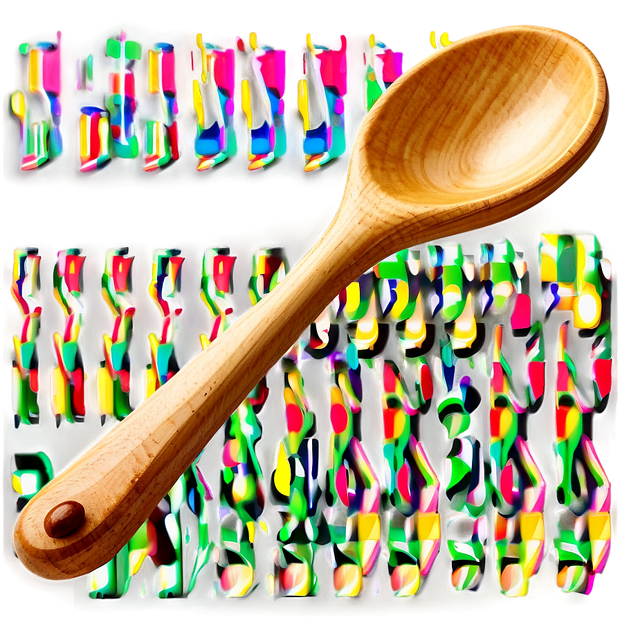 Wooden Spoon C PNG