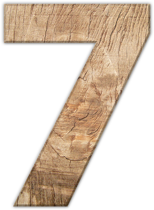 Wooden Texture Number7 PNG